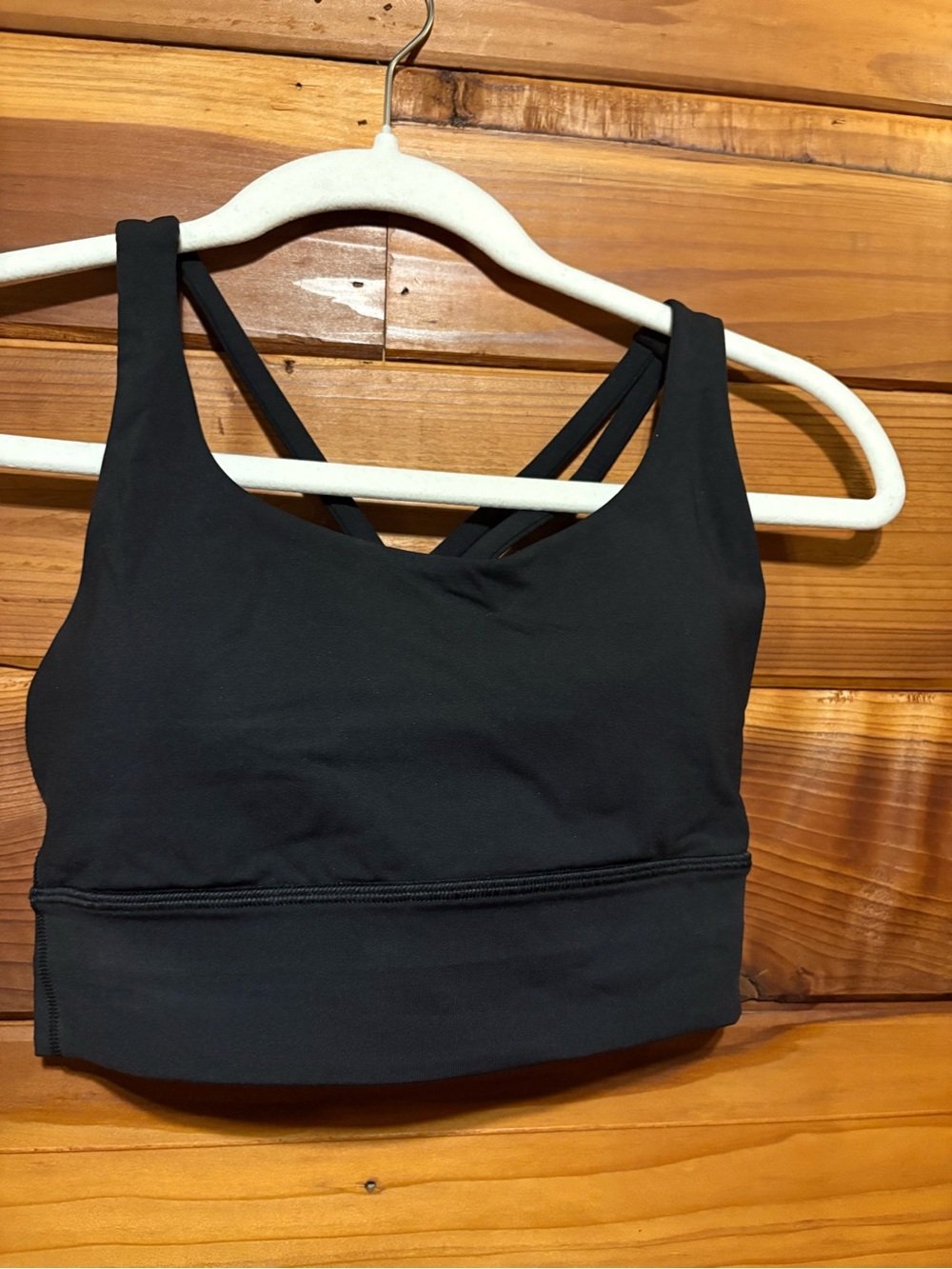 Lululemon Women's Black Sports Bralette -